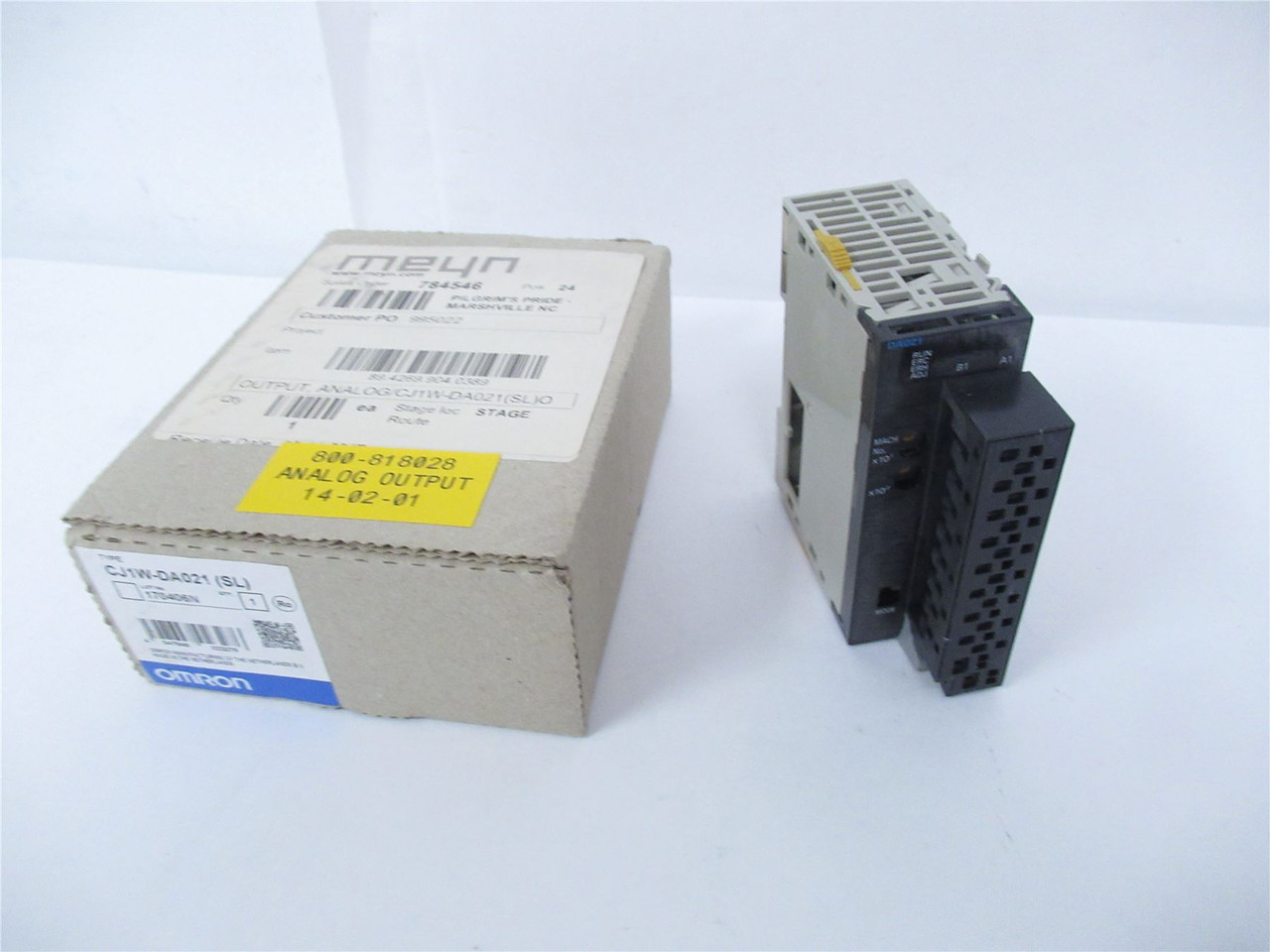 Omron CJ1W-DA021 (SL); Module Interface Analog Out 2CH AMP