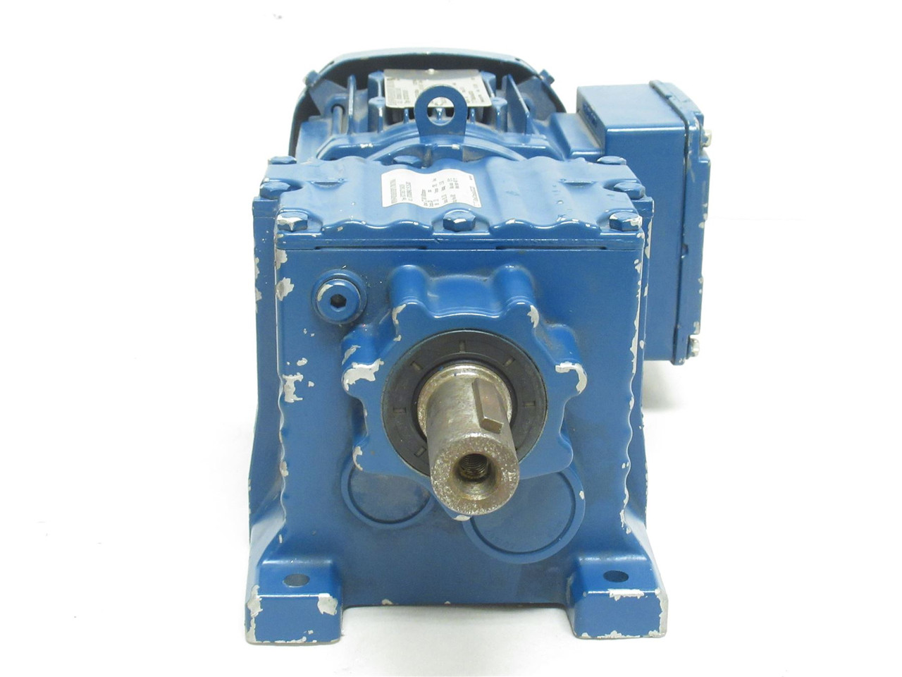 SEW R27DRS71S4/DH; Gearmotor 7.63:1 Ratio 170/223RPM; 230/460V