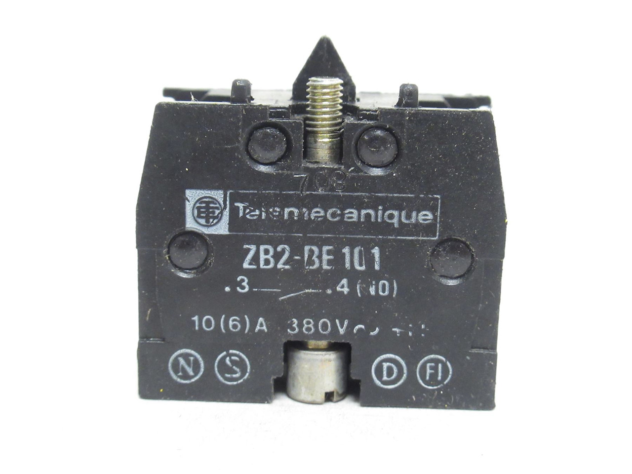 Telemecanique ZB2-BE101; Aux Contact Block; 10A; 400V; 1-NC