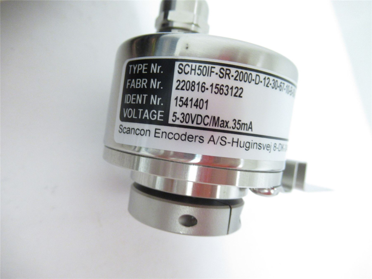 Scancon Indus 1541401; Encoder Hollow Shaft 5-30VDC 35mA