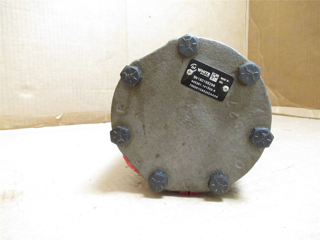 White 7002K1C8530ZAAAA; Hydraulic Motor; 1500PSI; 15GPM