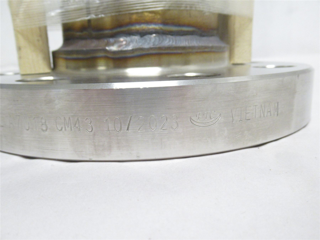 Hose Master G400FXFL120; Flanged Flex Hose; SS-304; 4"ID