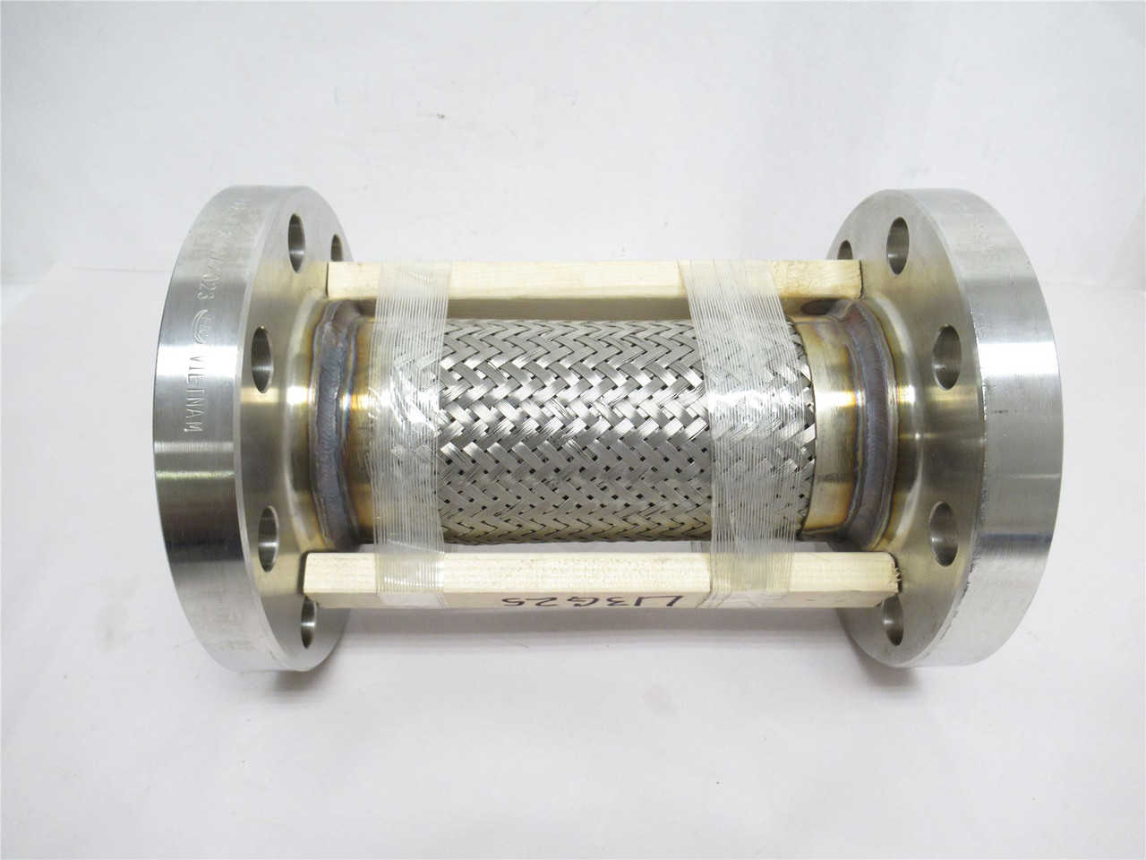 Hose Master G400FXFL120; Flanged Flex Hose; SS-304; 4"ID