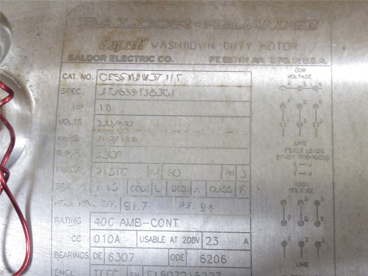 Ampco AC+216MD21T-CAT; Pump W/Motor 2"IN; 1-1/2"Out 10HP