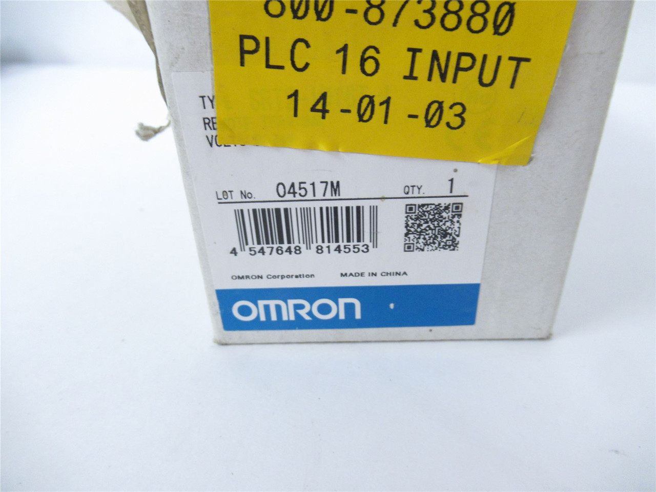 Omron SRT2-ID16T-1; Module Remote Inpt Termi 24 VDC+10/-15%
