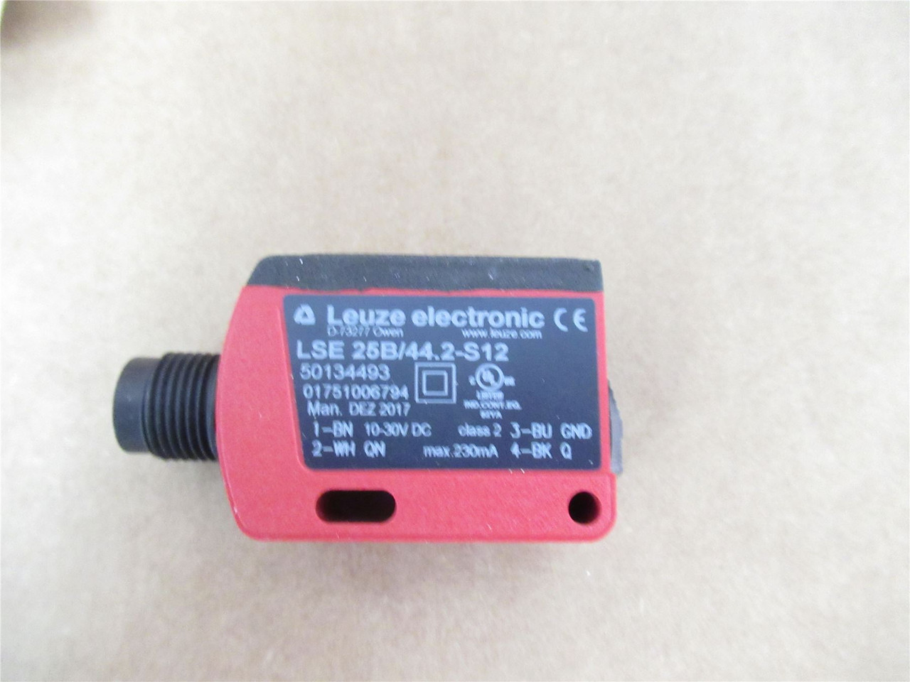Leuze LSE 25B/44.2-S12; Photoelectric Sensor