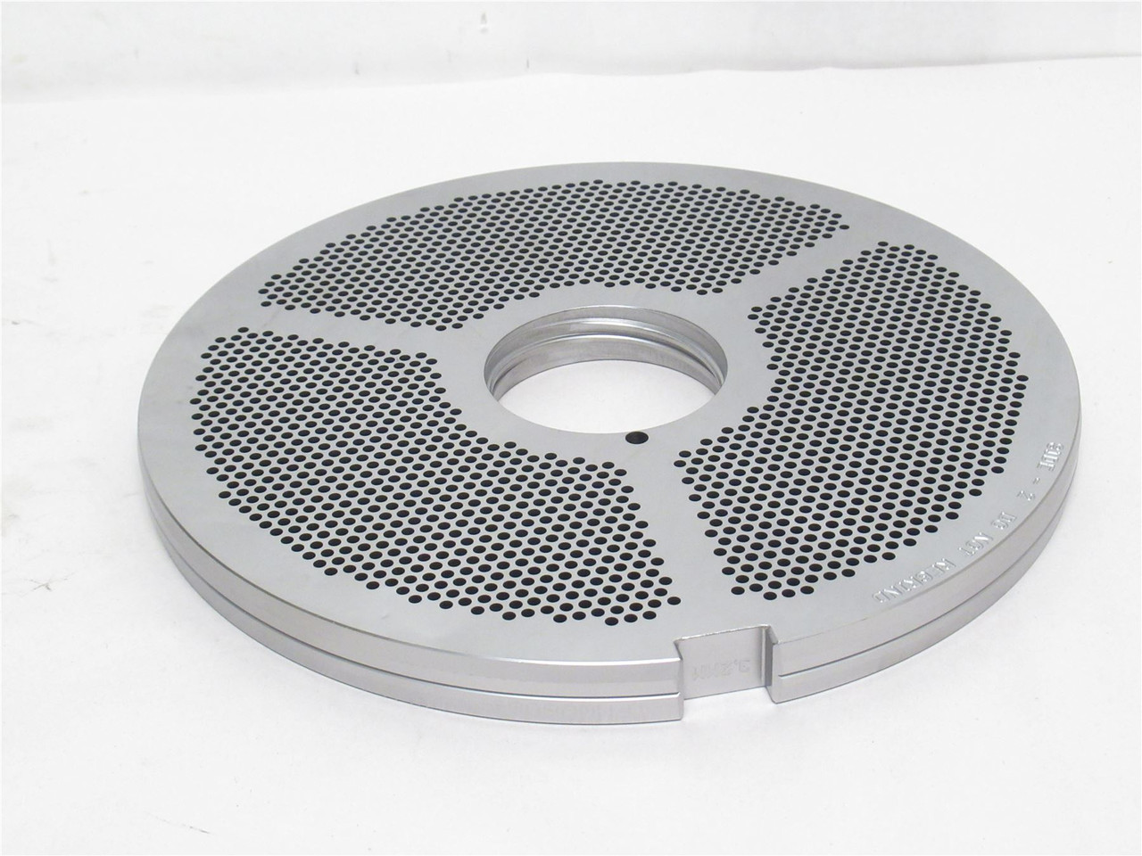 TPM WO600C2; Coated Grinder Plate 3.2mm Holes 250mmOD