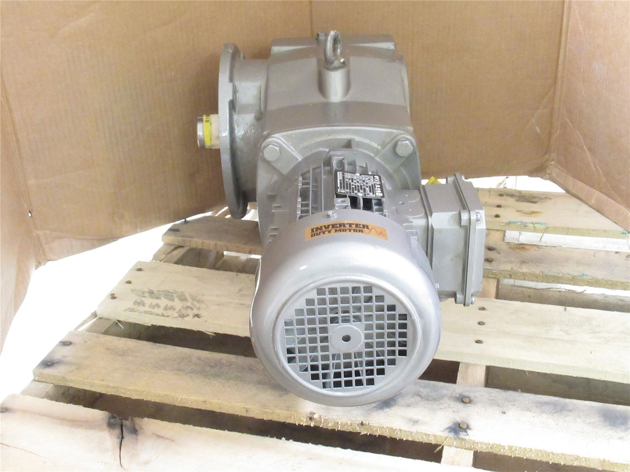 Nord Drive SK 90SP/4; AC Gearmotor 158.74:1 Ratio; 1-1/2HP