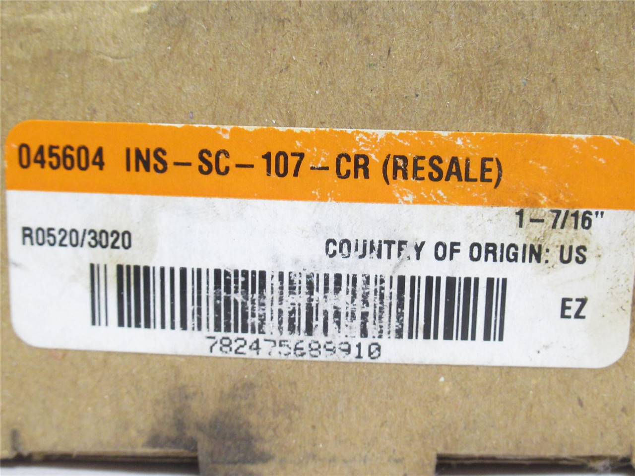 Dodge INS-SC-107-CR ; Insert Ball Bearing 045604; 1-7/16"ID