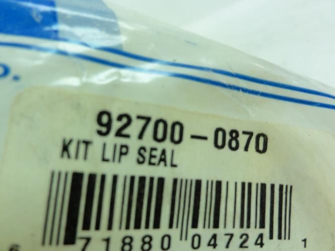 Jabsco 92700-0870; Lip Seal; 3" OD; 1.5" ID