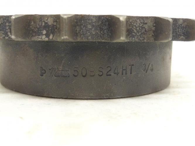Martin 50BS24HT-3/4; Hardened Sprocket # 50; 24Teeth; 3/4"ID