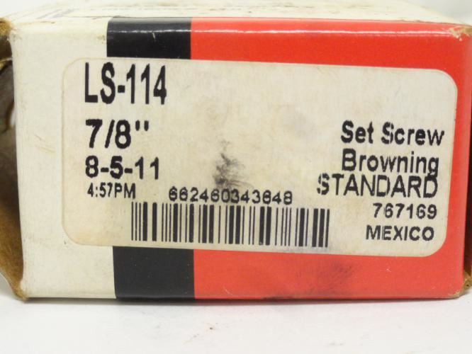 Browning LS-114; Insert Ball Bearing 7/8"ID x 52mmOD