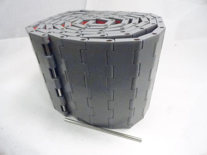 Morse 2531135; Conveyor Belt 10ft x7.5"W UCC 750 SS