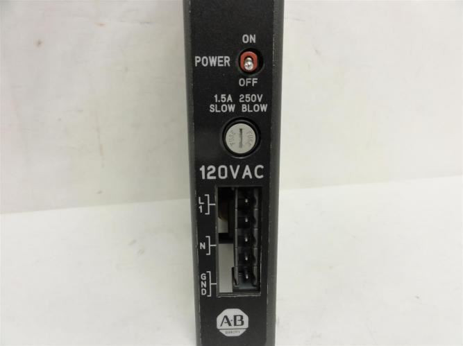 Allen-Bradley 1771-P4S; Power Supply Module; 120VA; 0.9A