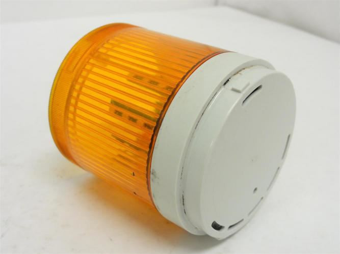 Allen-Bradley 855T-G10HL5; Stacklight; Amber 110/120VAC; Flashing LED
