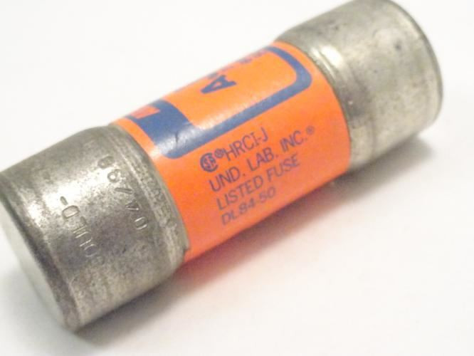 Gould Shawmut AJT2 1/4; Fuse 2-1/4 Amp; 600VAC 500VDC