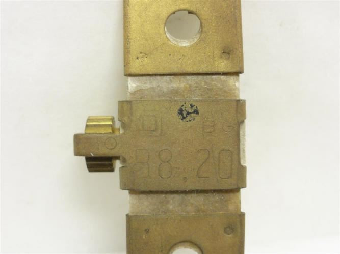 Square D B8.20; Thermal Overload Element
