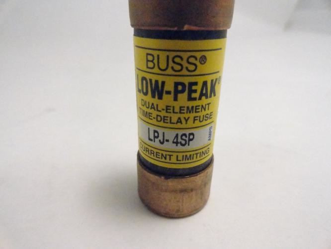Bussmann LPJ-4SP; Fuse 4 Amp; 600V