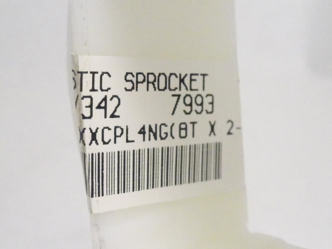 Intralox S3D4XXCPL4NG; Sprocket 8 Teeth; 2-1/2" Sq.