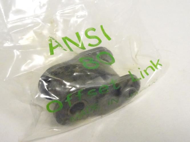 Renold 80A1S26B20; Offset Roller Chain Link; # 80
