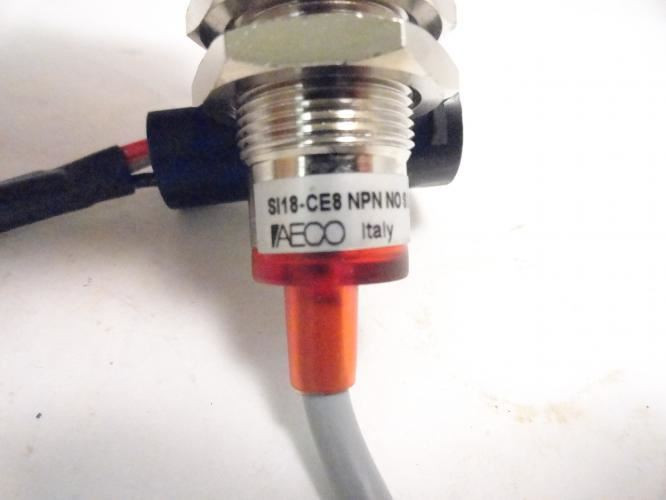 AECO SI18-CE8 NO S LC 0.305; INDUCTIVE SENSOR M18x1; 10-30VDC