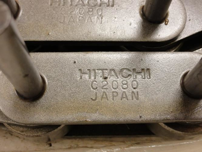 Hitachi C2082HR; Roller Chain; 2" Pitch; 15.8ft; 95 Links