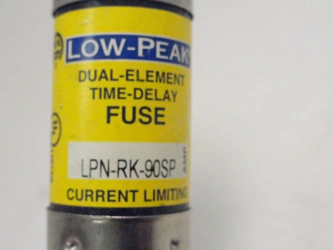 Bussmann LPN-RK-90SP; Fuse; 90Amp; 250VAC