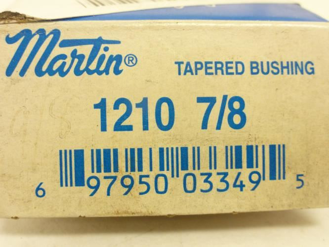Martin 1210.875; Taper Bushing; 7/8"ID Keyway:  3/16" x 3/32"