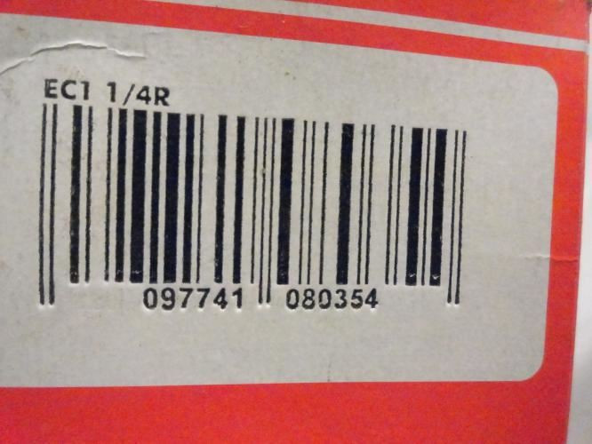 MRC EC1-1/4R; Bearing Cover; Orange 1-1/4" Size