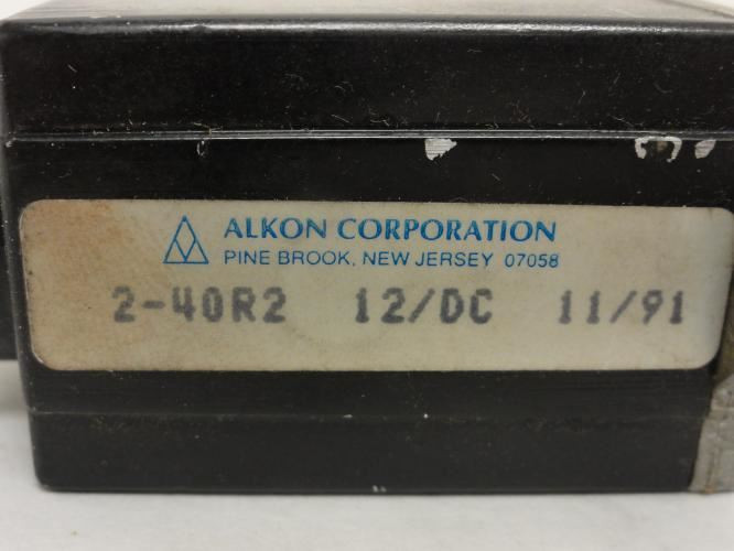 Alkon Cororation 2-40R2; Solenoid; 12VDC; 20" Leads
