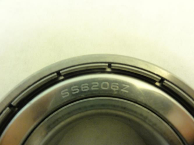 IKS SS6206Z; Ball Bearing; 30mm ID; 62mm OD; 16mm W