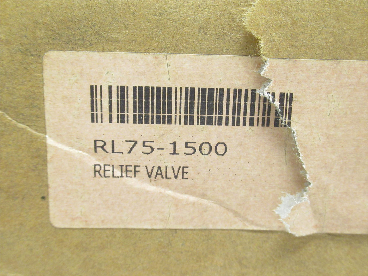 Brand RL75-1500; Direct Operated Pressure Relief Valve
