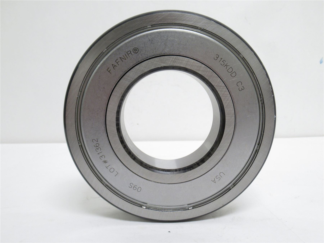 Fafnir 315KDD/C3; Ball Bearing; 75mmID x 160mmOD x 37mm Wide