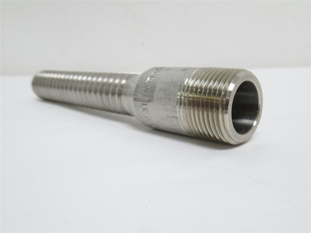 MFG- RST5; Barbed Hose Fitting; SS-316; 3/4NPT x 3/4" Barb