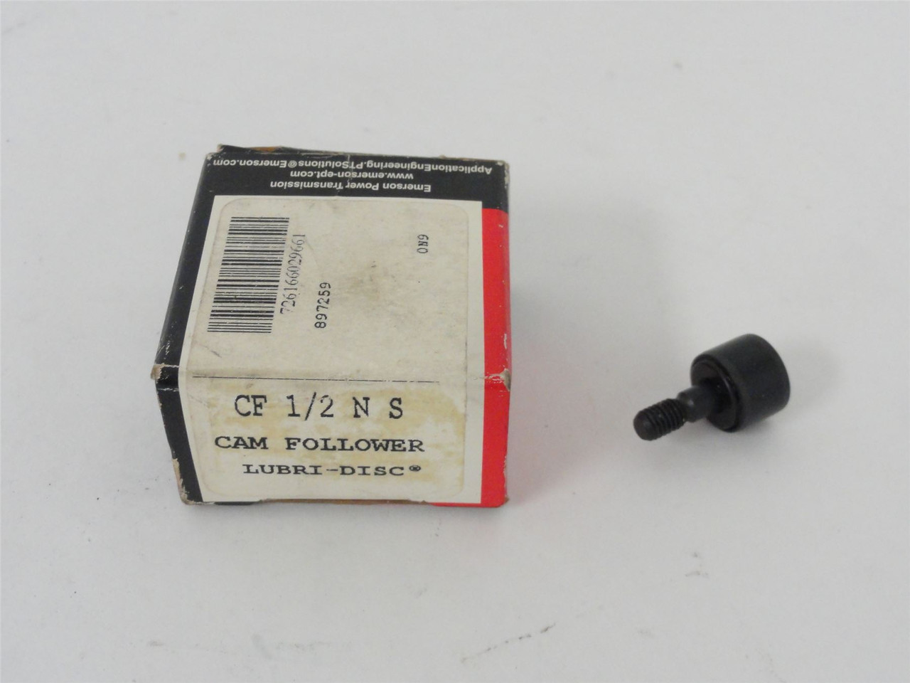 McGill CF 1/2 NS; Cam Follower Roller: 0.5" OD x 0.344" Width