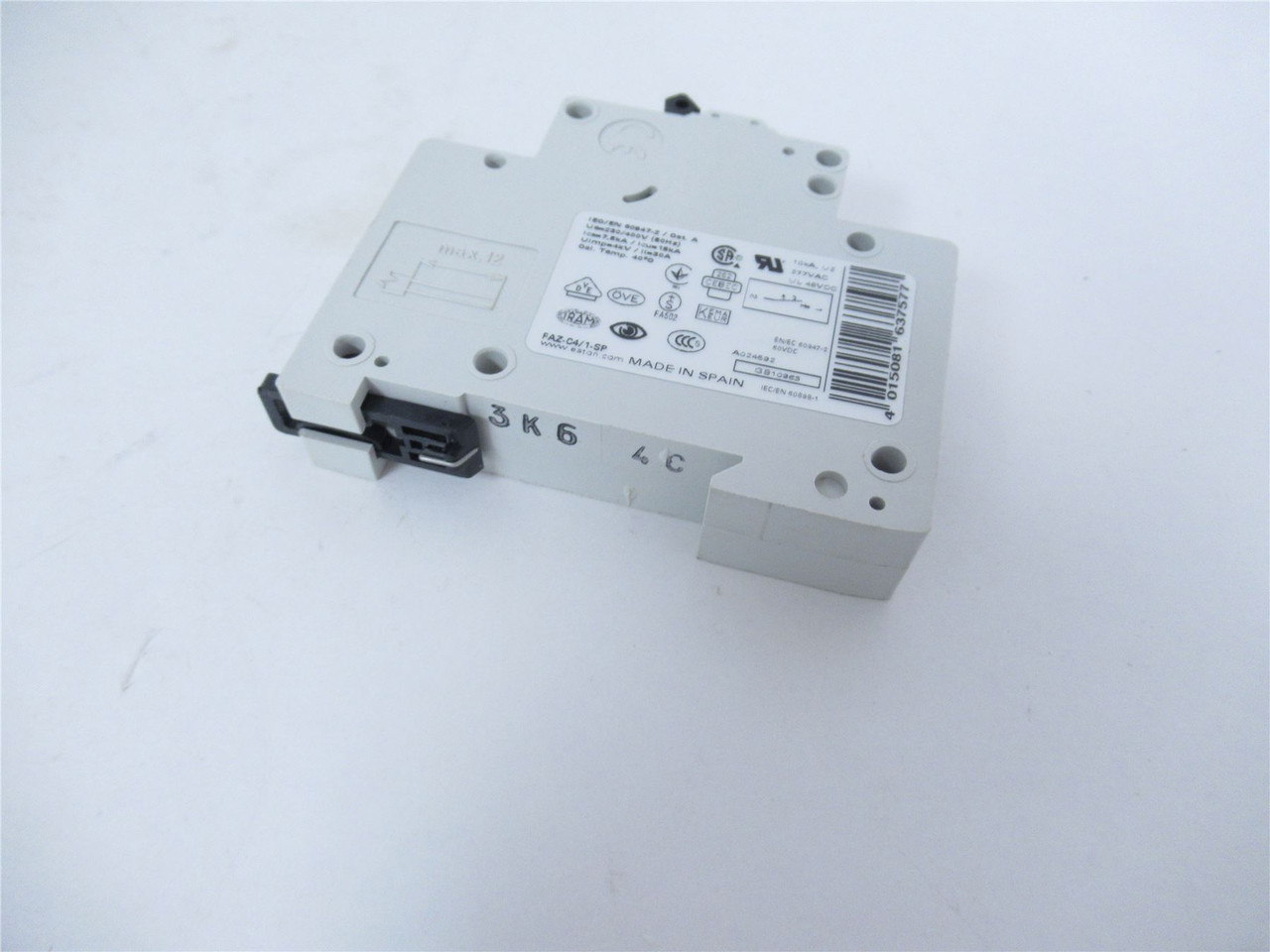 Festo FAZ-C4/1-SP; Festo 167256 Mini Circuit Breaker 4AC 15KA