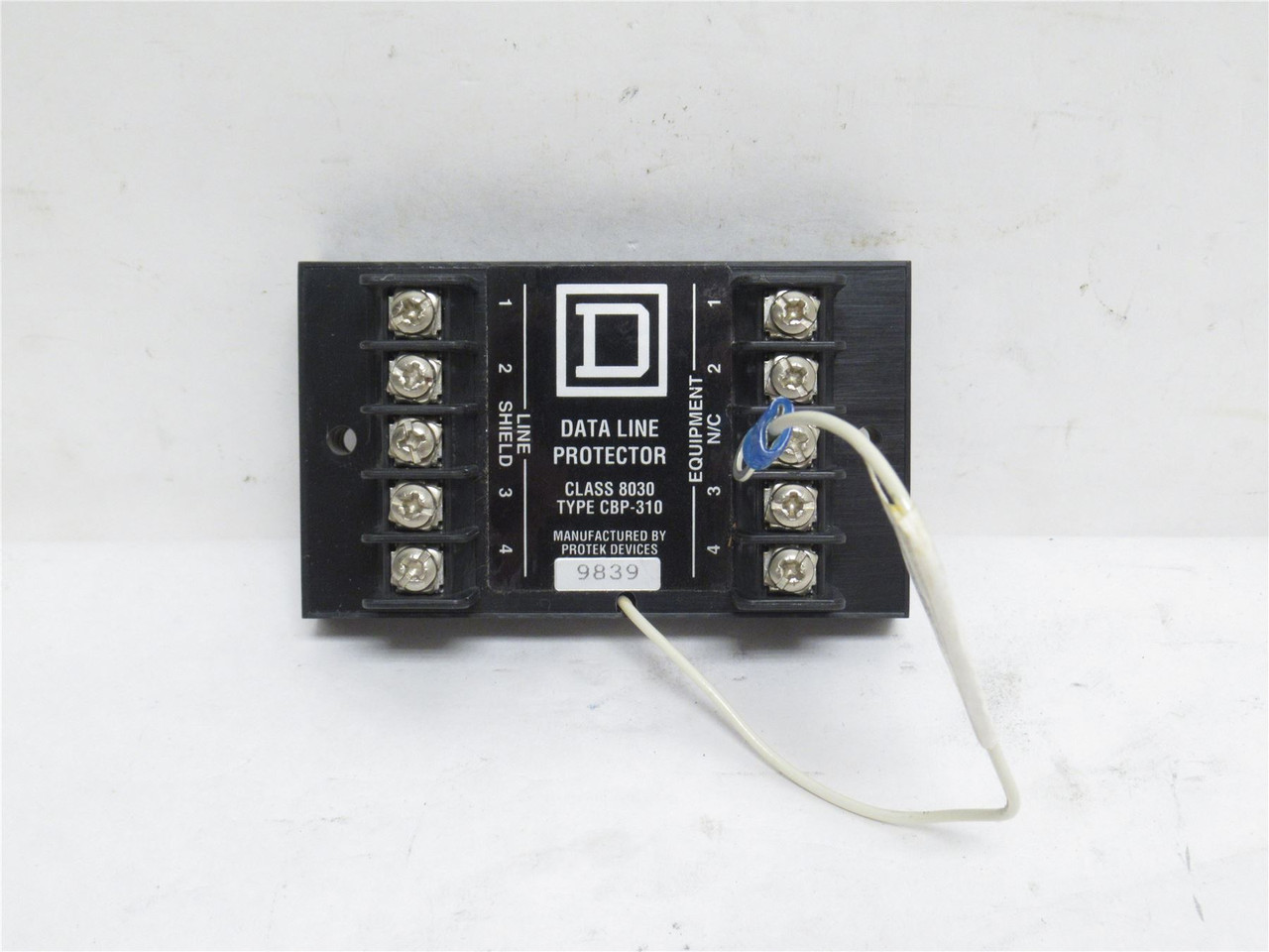 Square D 8030-CBP310; Remaote I/O Data Line Protector