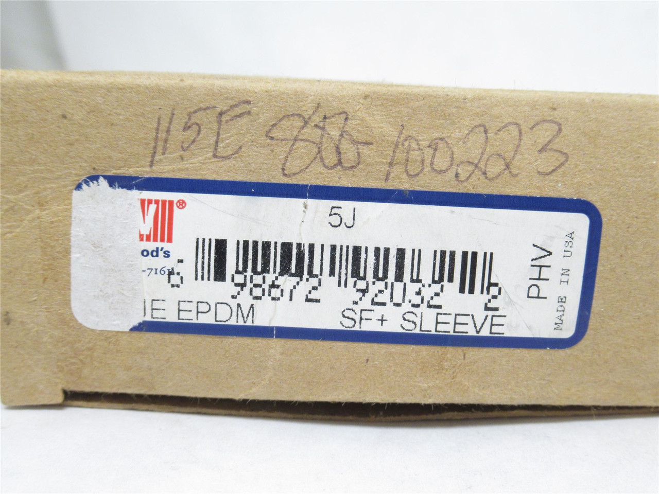 TB Woods 5J; Solid Coupling Sleeve Size: 5