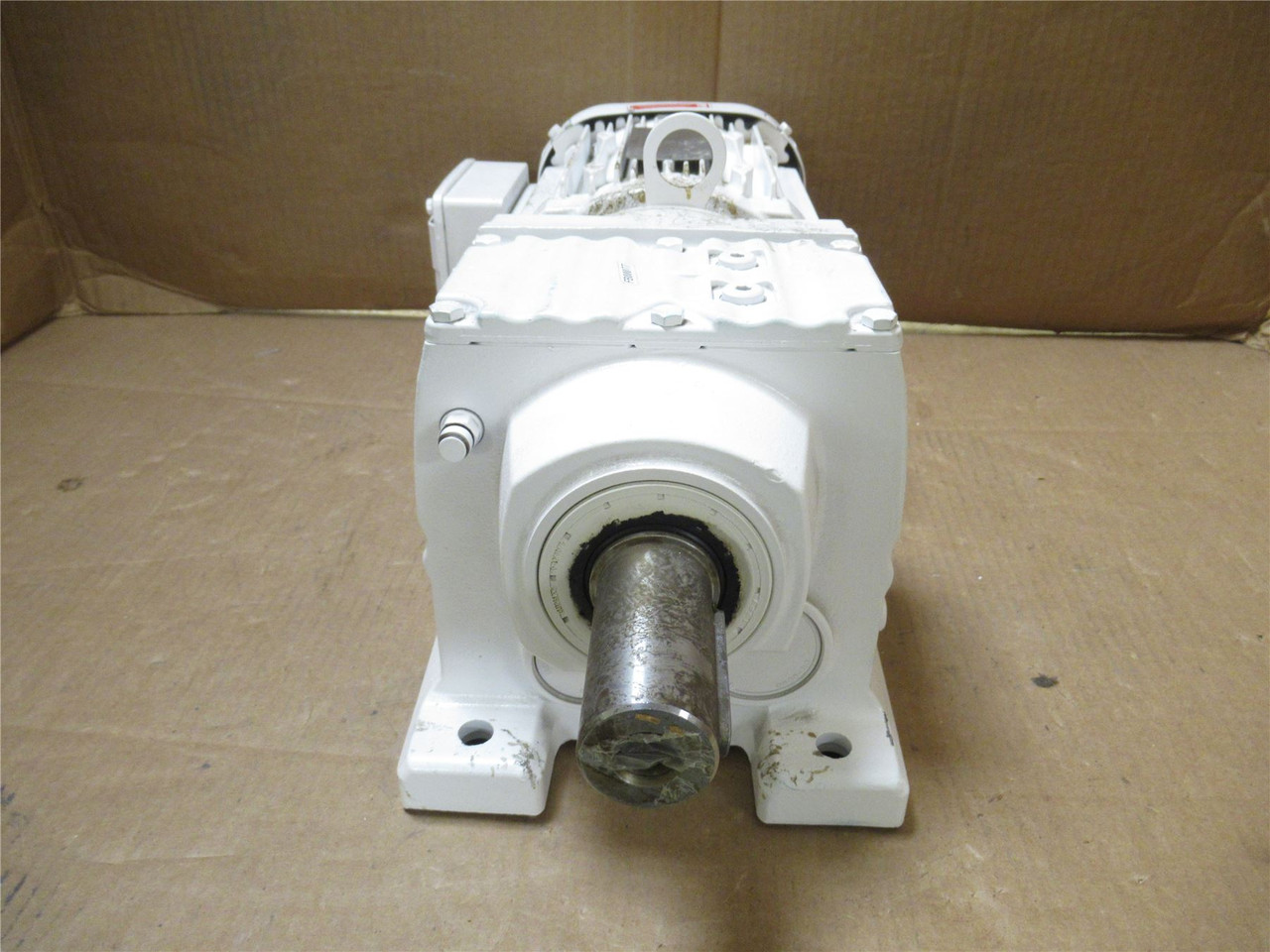 SEW R57DRE90L4/TF/DH; AC Gear Motor; 43.3:1 Ratio; 1.5kW; 420V