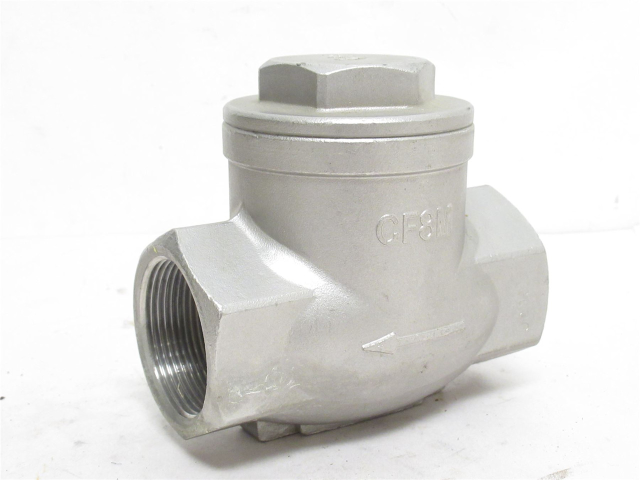 Industry-Std 61DU94; Swing Check Valve; SS; 1-1/2NPT