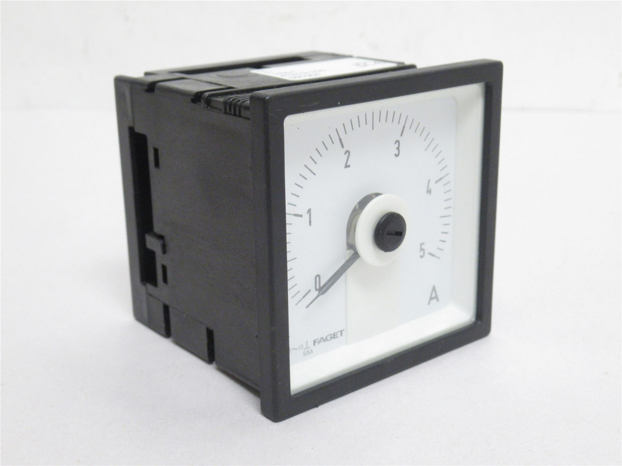 Faget 812279-3/20; Amp Meter; 2.5" Square OD; 5/5A