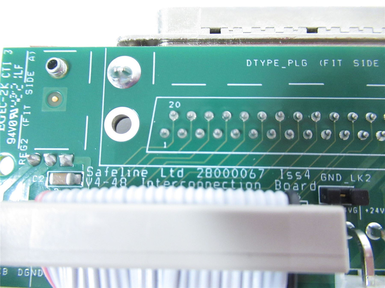 Safeline 28000067; Interconnection PC Board V48 Assembly