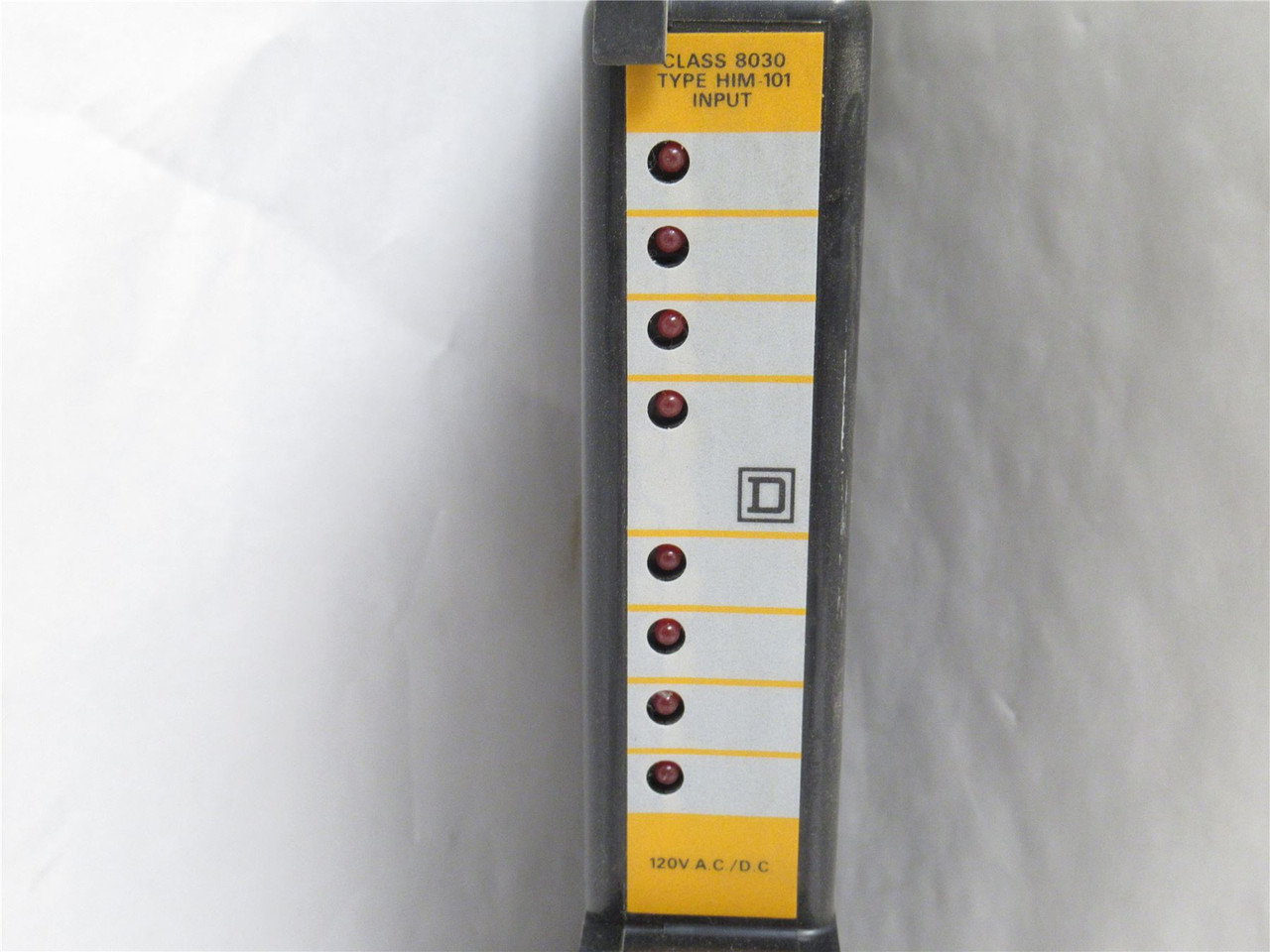 Square D 8030-HIM-101; SyMax Input Module 120VAC/DC; 8PT