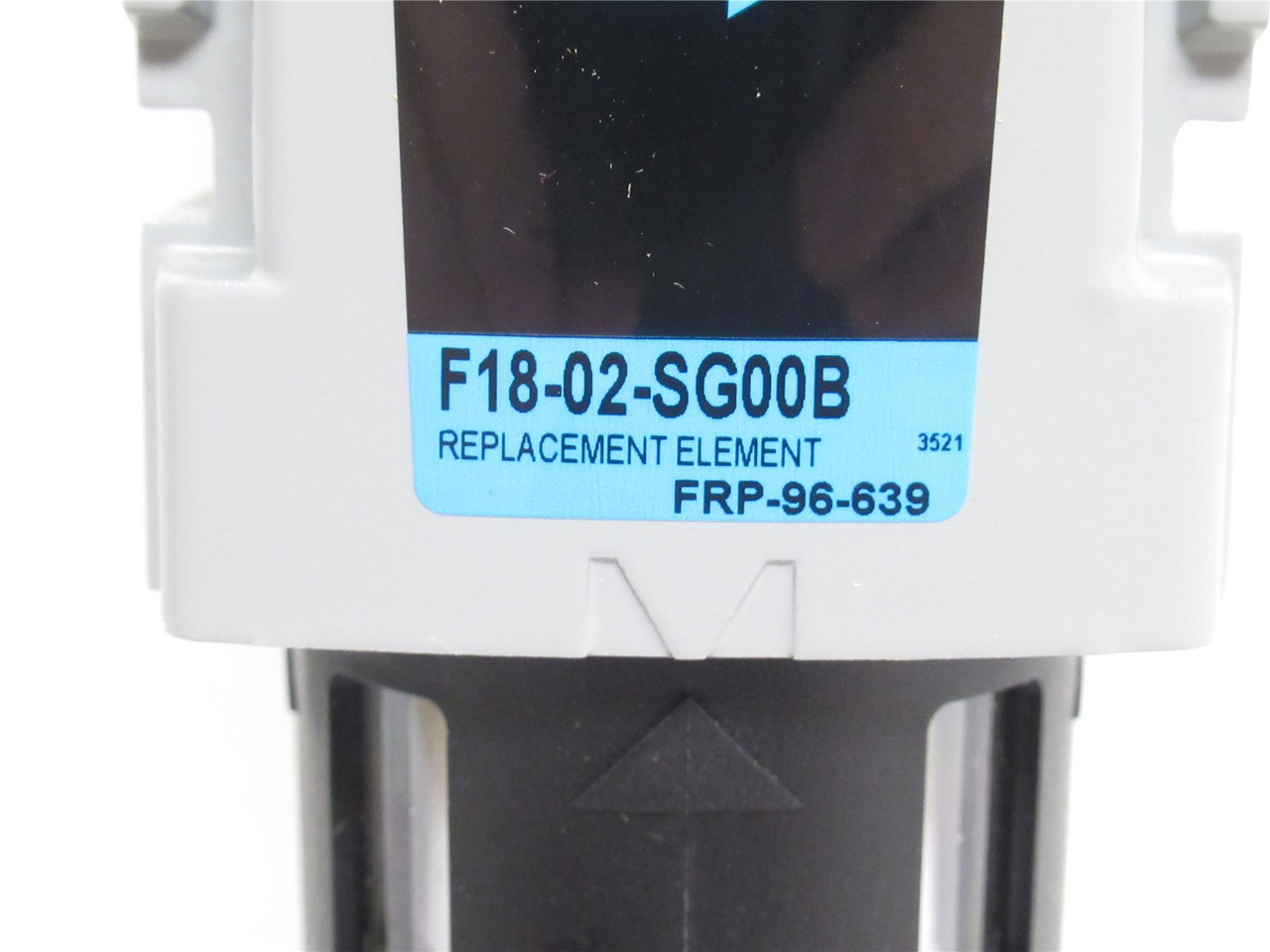 Wilkerson F18-02-SG00B; Particulate Filter; 110SCFM; W/Drain