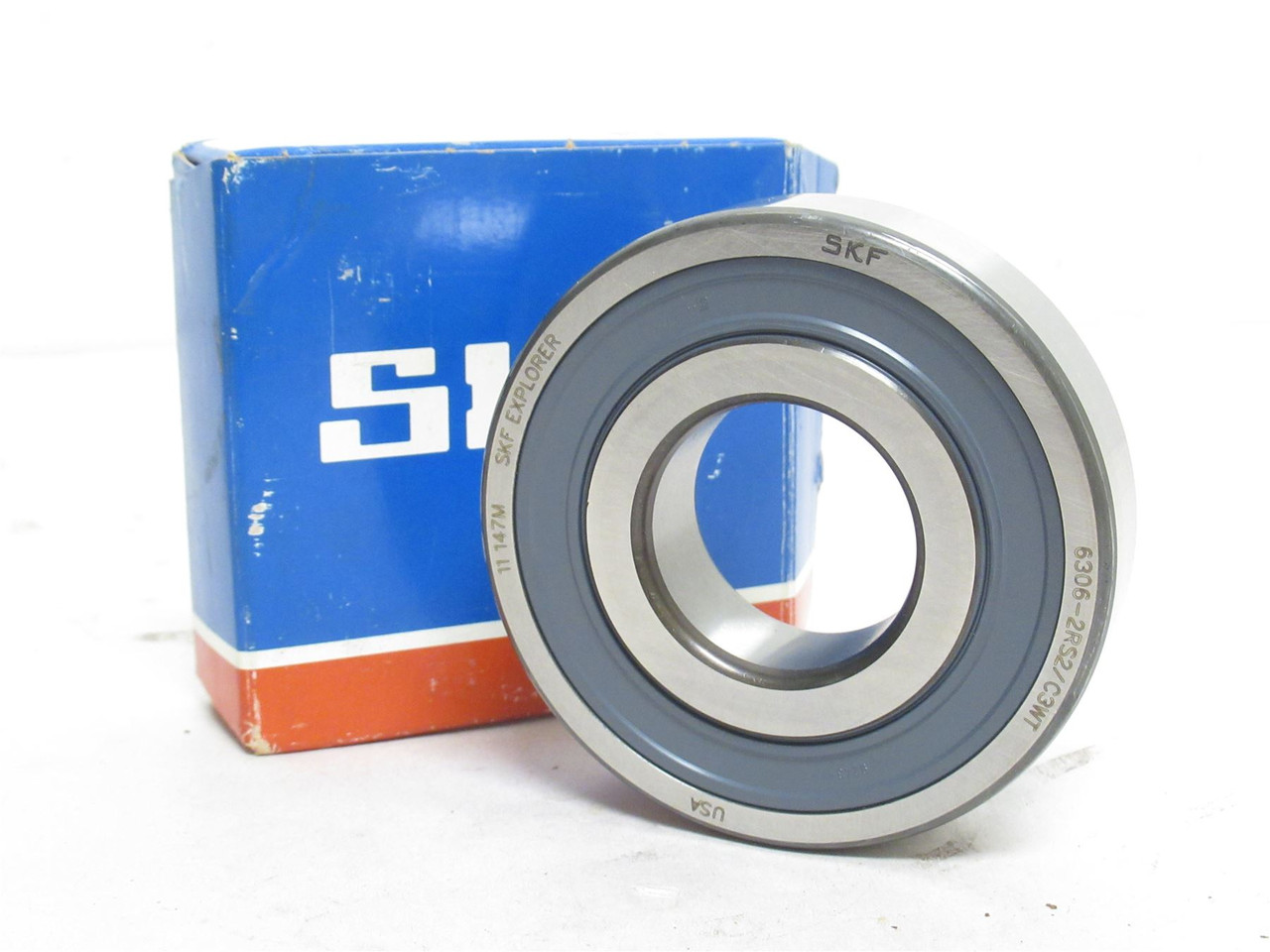 SKF 6306-2RS2/C3WT; Ball Bearing; 30mmID x 72mmOD x 19mm Wide