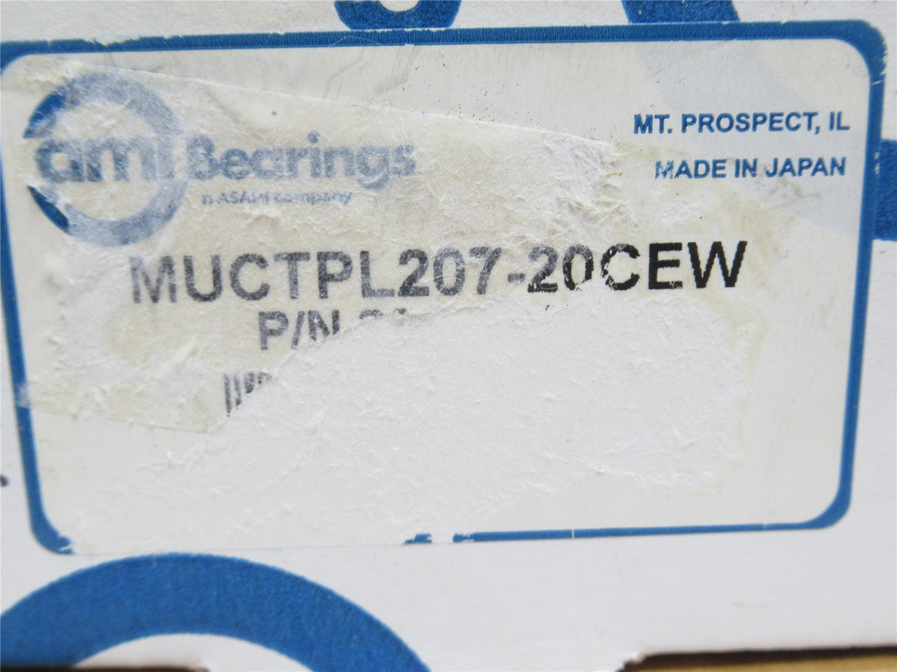 AMI MUCTPL207-20CEW; Thermoplastic Take Up Bearing 1-1/4"ID
