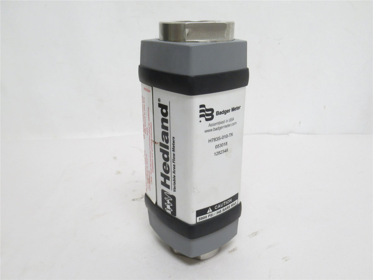 Hedland H783S-010-TK; Flow Meter 5000PSI 1NPT; 0.1 to 1.0 GPM
