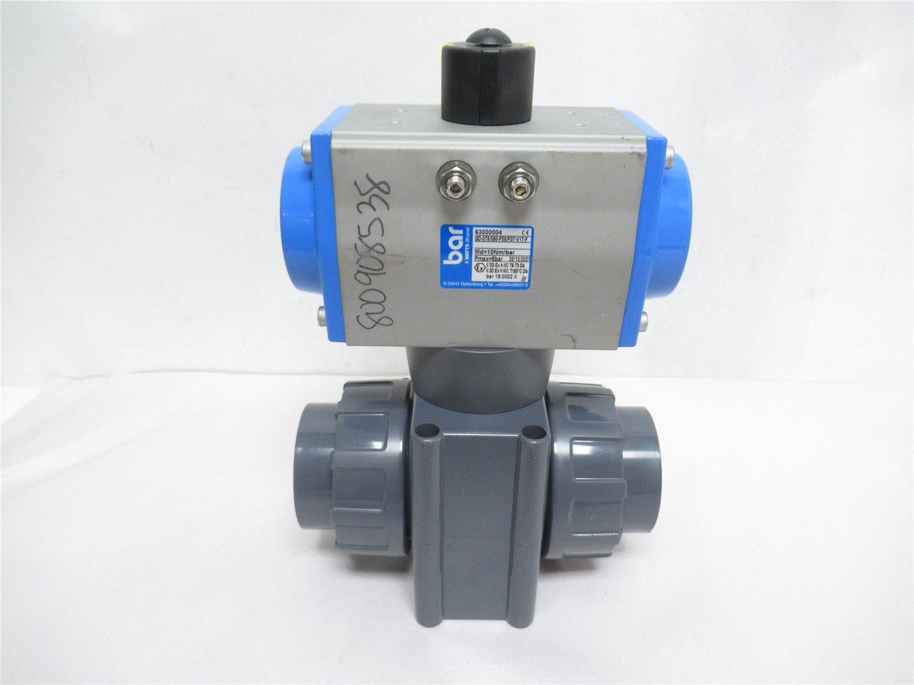 Stubbe 239406; Actuated Ball Valve C 10 DA; 2-3/4"NPS; 8-Bar