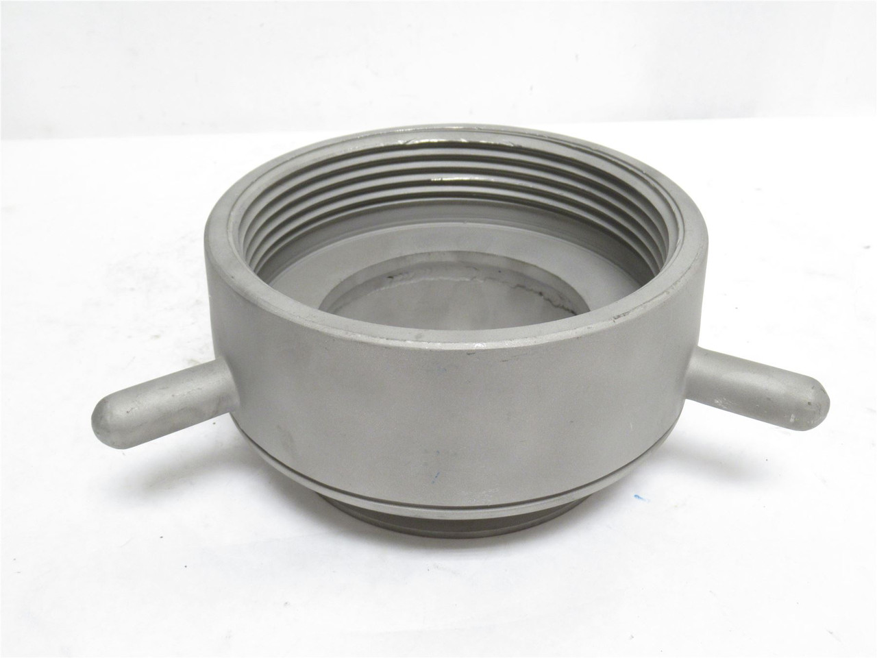 Hollymatic T1481009; Grinder Flanged Ring Adaptor; SS