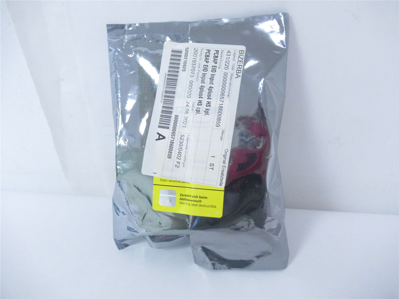 Bizerba 65718600859; PCBAP Control Board Programmed EIO 4+HS